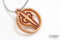 Copper Dagger Logo Keychain