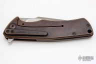 Model S1 Framelock - Copper/Black Flat Nickel Finish