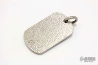 Machined Titanium Pendant - Carp