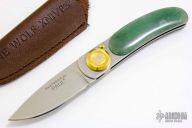 Paul Pocket Knife - Polished Stone Handle