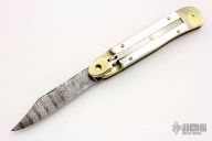 Damascus and Pearl Leverlock