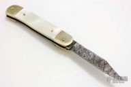 Damascus and Pearl Leverlock