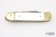 Damascus and Pearl Leverlock