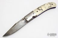 Scrimshawed Linerlock Folder