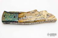 Angel Wing - Damascus and Mammoth Tooth