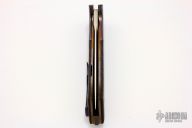 Chute Flipper with Timascus Bolsters