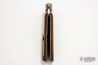 Due, Rare Double Opening Linerlock with Superconductor