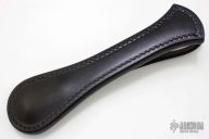 9" Black Leather Sap