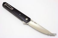 Lucas Burnley Kwaiken Flipper - Carbon Fiber Scales