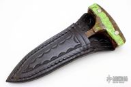 Damascus Push Dagger