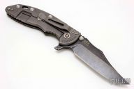 XM-18 3.5" Bowie with Working Finish & DLC