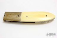 Scrimshawed Mammoth Linerlock