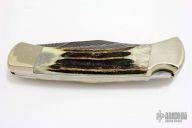 Model 110 - Damascus and Stag