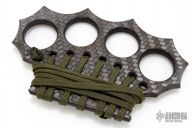 Carbon Fiber Knuckles w/ Paracord Wrap