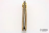 Paul Pocket Knife - Damascus and Sandstone 1 of 100