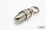 Titanium/Silver Bullet Pendant