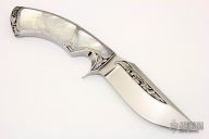 Engraved Integral Fixed Blade
