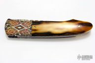 Model LL19 - Damascus and Mammoth Ivory