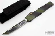 150-2GC Halo V T/E - Green Camo Partial Serrated