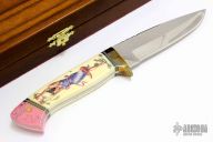 "The Dancer and The Dreamer" Fixed Blade