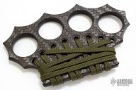 Carbon Fiber Knuckles w/ Paracord Wrap