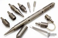 Modular Kubaton Pen Deluxe Set - Tumbled Ti