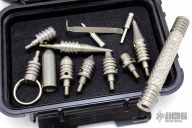 Modular Kubaton Pen Deluxe Set - Tumbled Ti