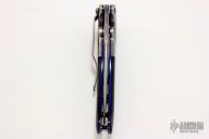 Mini Aftershock - Damascus and Carbon Fiber