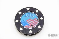 "One Hundred" Poker Chip Knife