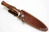 Model 2-5" - Fighting Stiletto - Maple Burl