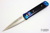 Godfather 909 - Jazz Handle / Black G10 Inlays / Satin Blade