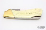 2110 Lock Back Folder - Rare Scrimshaw