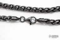 Talon 5mm Solid Sterling Silver 24" Necklace