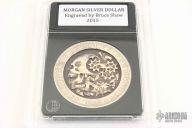 Morgan Silver Dollar - Engraved by Bruce Shaw 2015