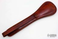 10" Brown Leather Sap