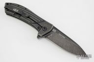 0801BW Rexford Flipper - Blackwash #3307