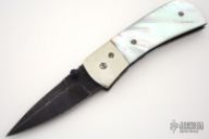 Damascus & Mother of Pearl Folder