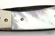 Damascus & Mother of Pearl Folder