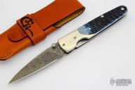 Damascus Linerlock