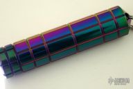 Killer AAA - Custom Ti Keychain Light (Rainbow)