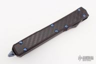 106-3Ti Makora II Black Full Serrated - Titanium Hardware