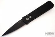 Godson - Black Handle / Black Plain Edge