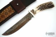 Large Damascus & Sambar Stag Hunter