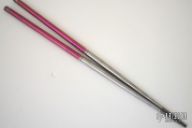 Titanium Chopsticks (Pair) - Pink & Green