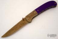 Engraved Sugilite Folder