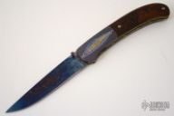 Damascus & Ironwood Folder