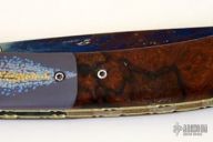 Damascus & Ironwood Folder