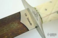 Damascus & Ivory Bowie