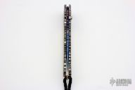 Lancet - Damascus and Gold Lip Pearl