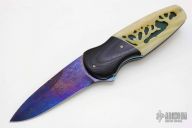 Linerlock Flipper - Bushman Rock Art